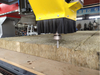 Rock wool composite panel processing center 3 axis CNC Router HSR-DR1370AC BT40 Mechanical Spindle with Saw axis 