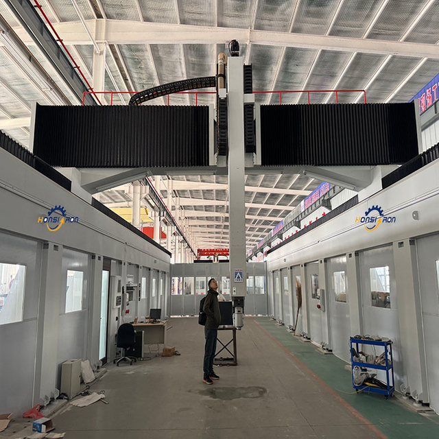 HSR-DR35420-5S Large size 5 axis CNC Router machine center for Ship and yacht manufacturing