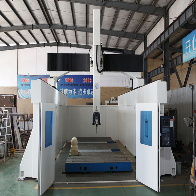 HSR-DR1530Q-5S 5 axis CNC Router machine for Car mold wood pattern 